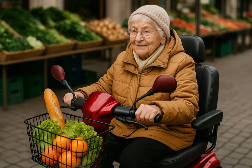 Mit dem E-Mobil einkaufen fahren: Was ist erlaubt, was ist sinnvoll?