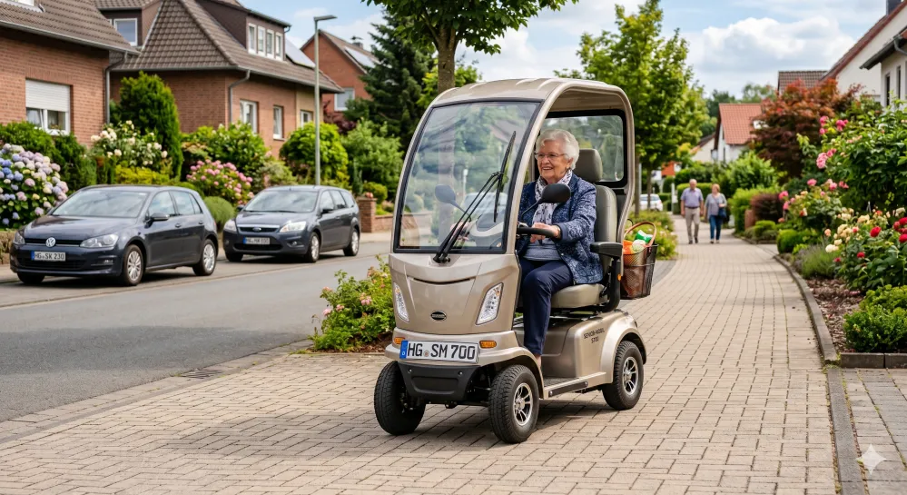 Elektromobil mit Dach – Wettergeschützt und sicher mobil im Alltag